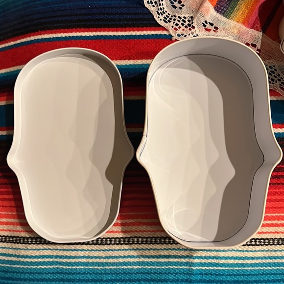 Sugar skulls, Nesting Tins, Set of 2. Day of The Dead - Picture 4 of 7